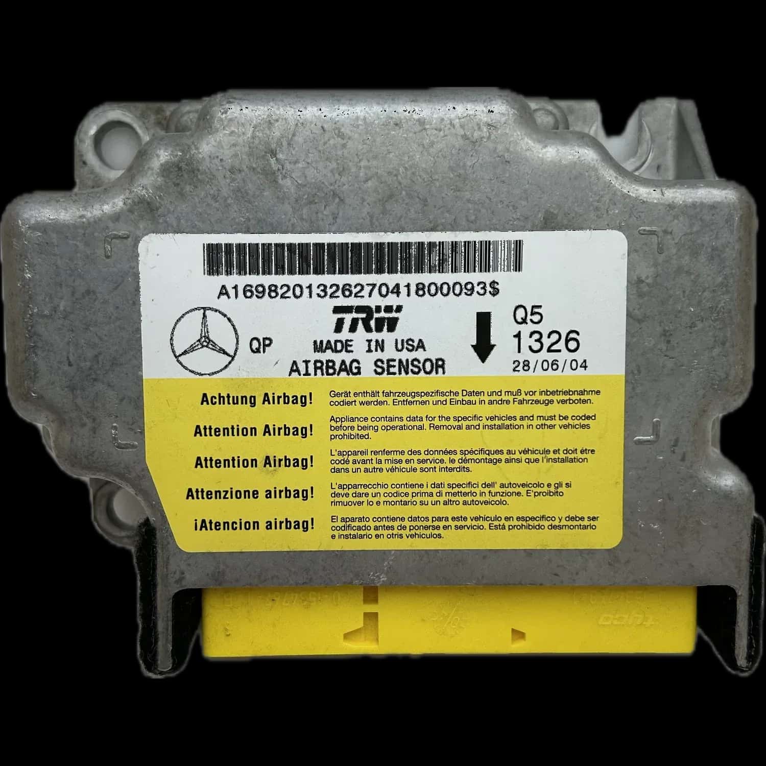 Naprawa sterownika poduszek powietrznych Mercedes-Benz A-Klasse W169