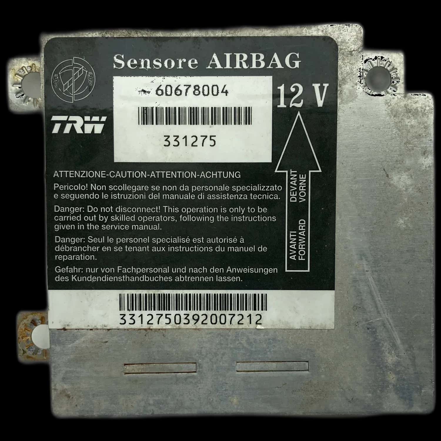 Alfa Romeo 166 936 Naprawa sterownika poduszek powietrznych