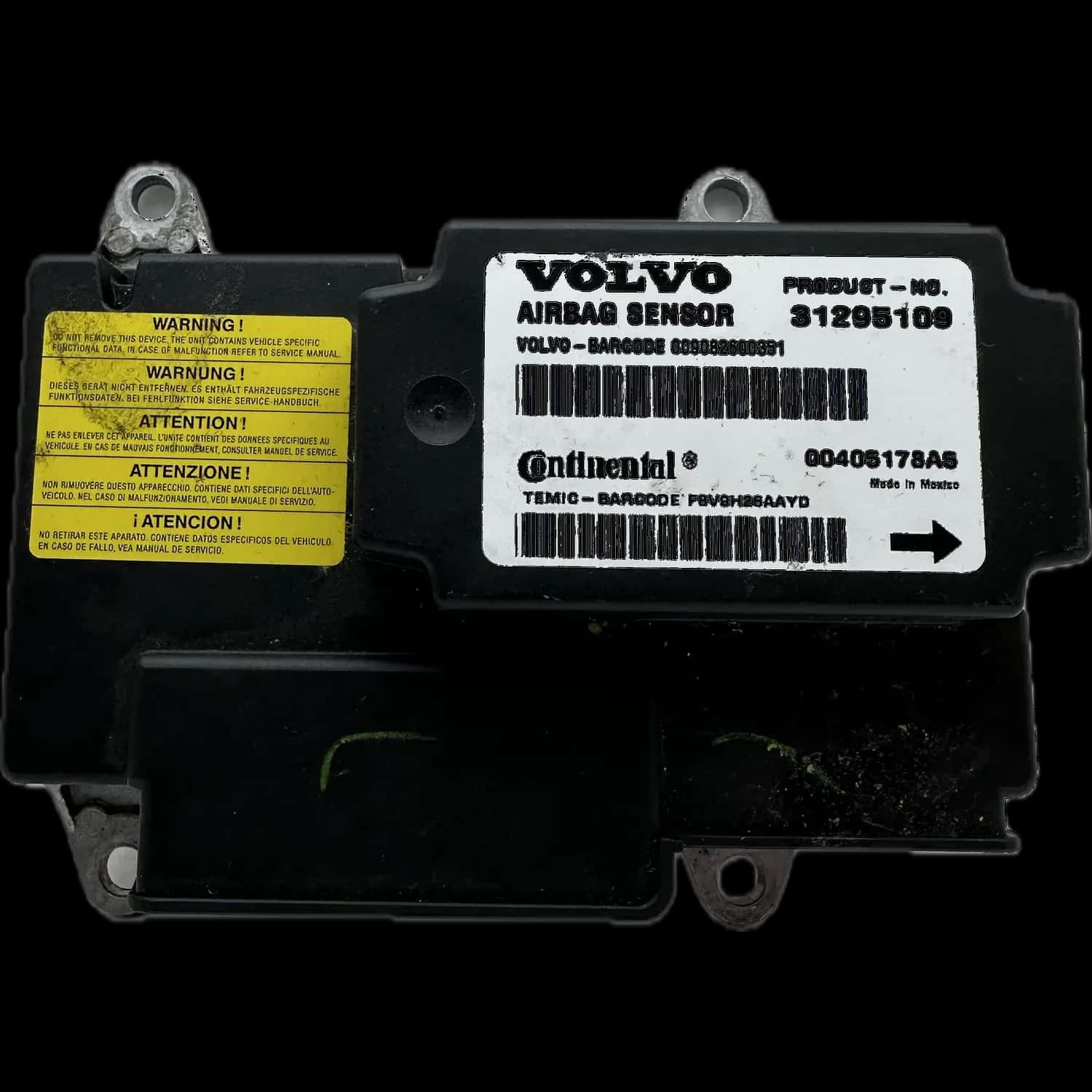 Naprawa sterownika poduszek powietrznych Volvo V50 M