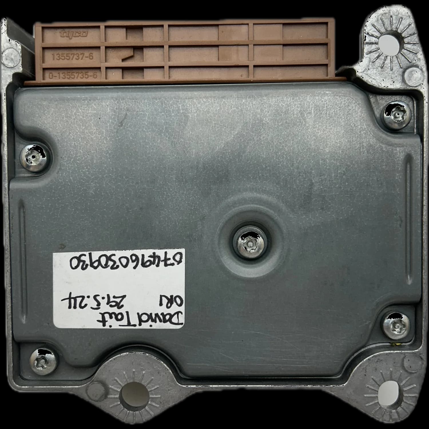 Sterownik poduszek powietrznych 01336356080, Tył