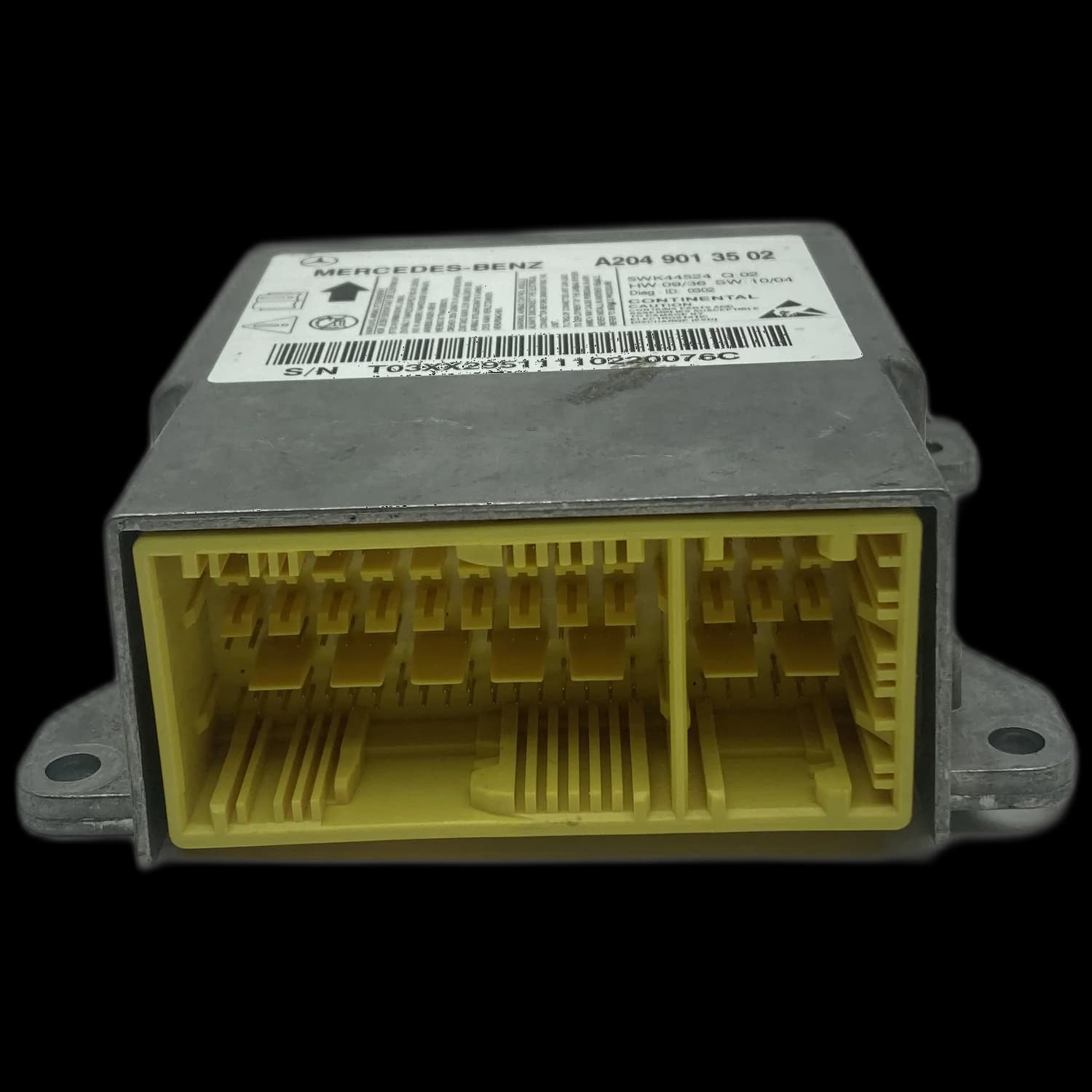 Sterownik poduszek powietrznych A204 901 35 02, Złącze