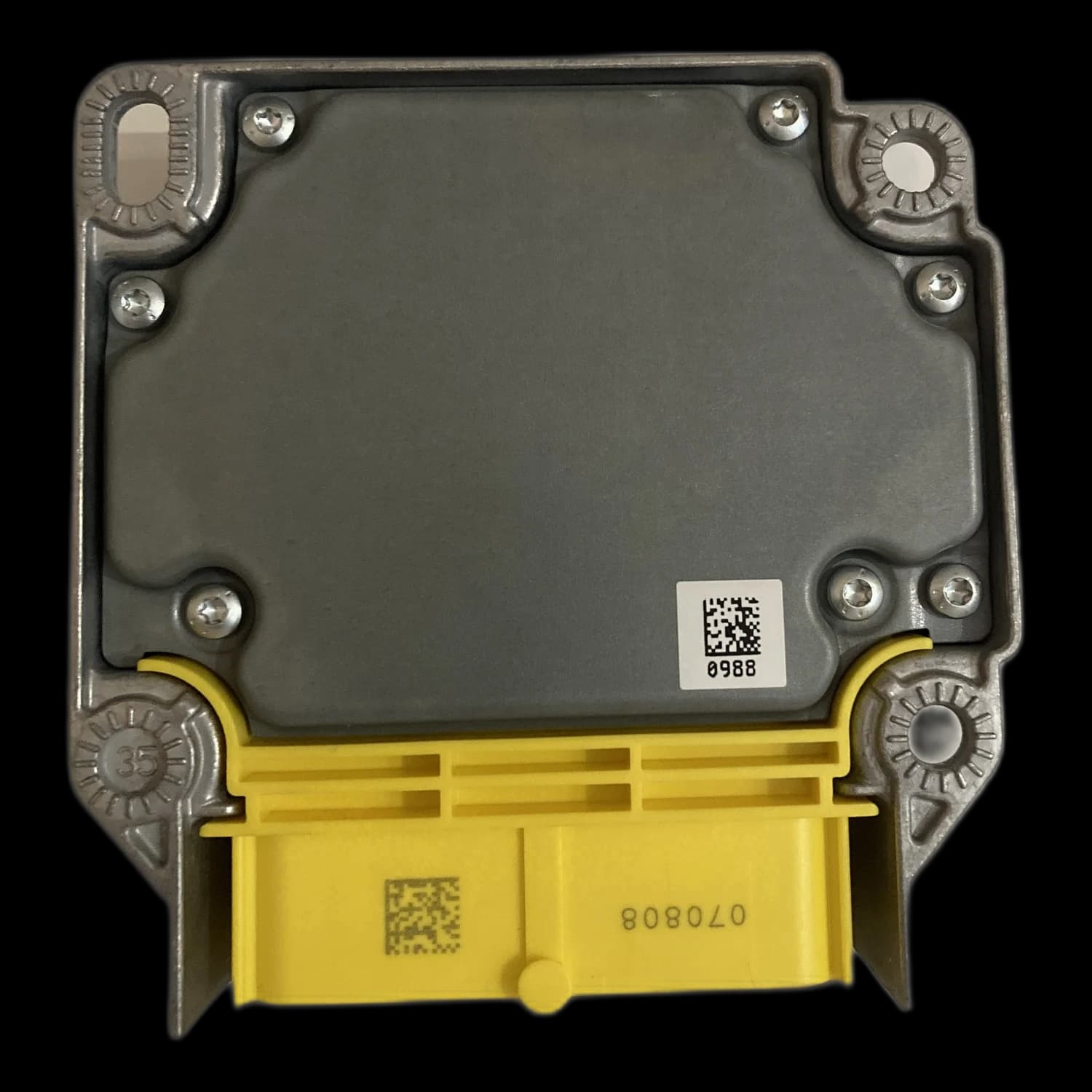 Sterownik poduszek powietrznych 3W7 909 601, Tył