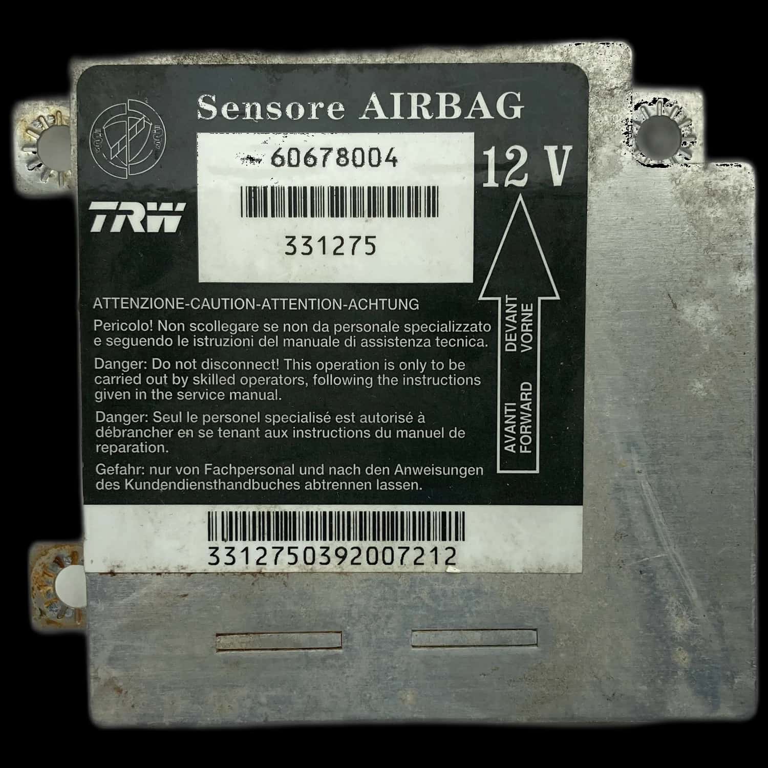 Alfa Romeo 166 936 Naprawa sterownika poduszek powietrznych