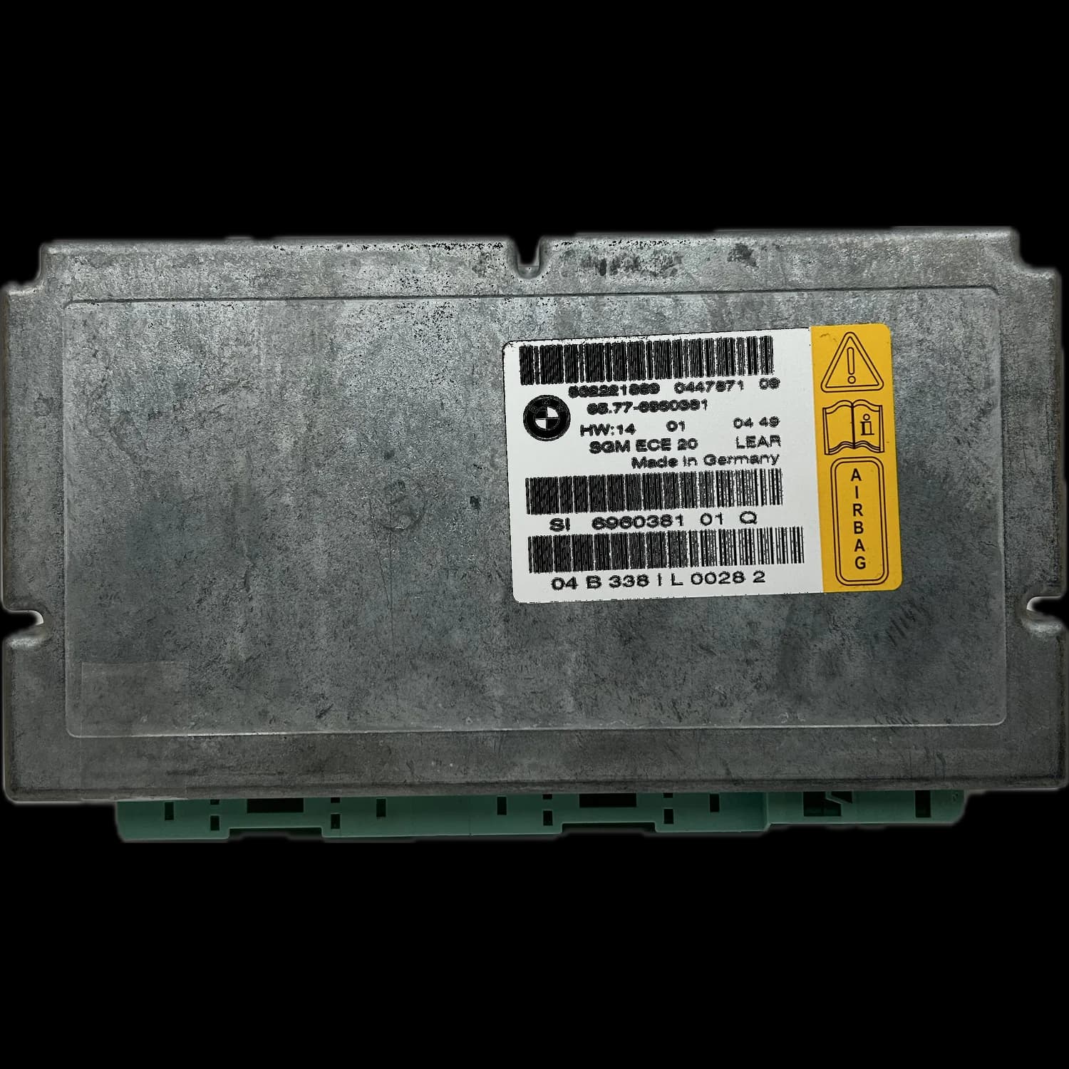 Sterownik poduszek powietrznych 65.77-6960381, Etykieta