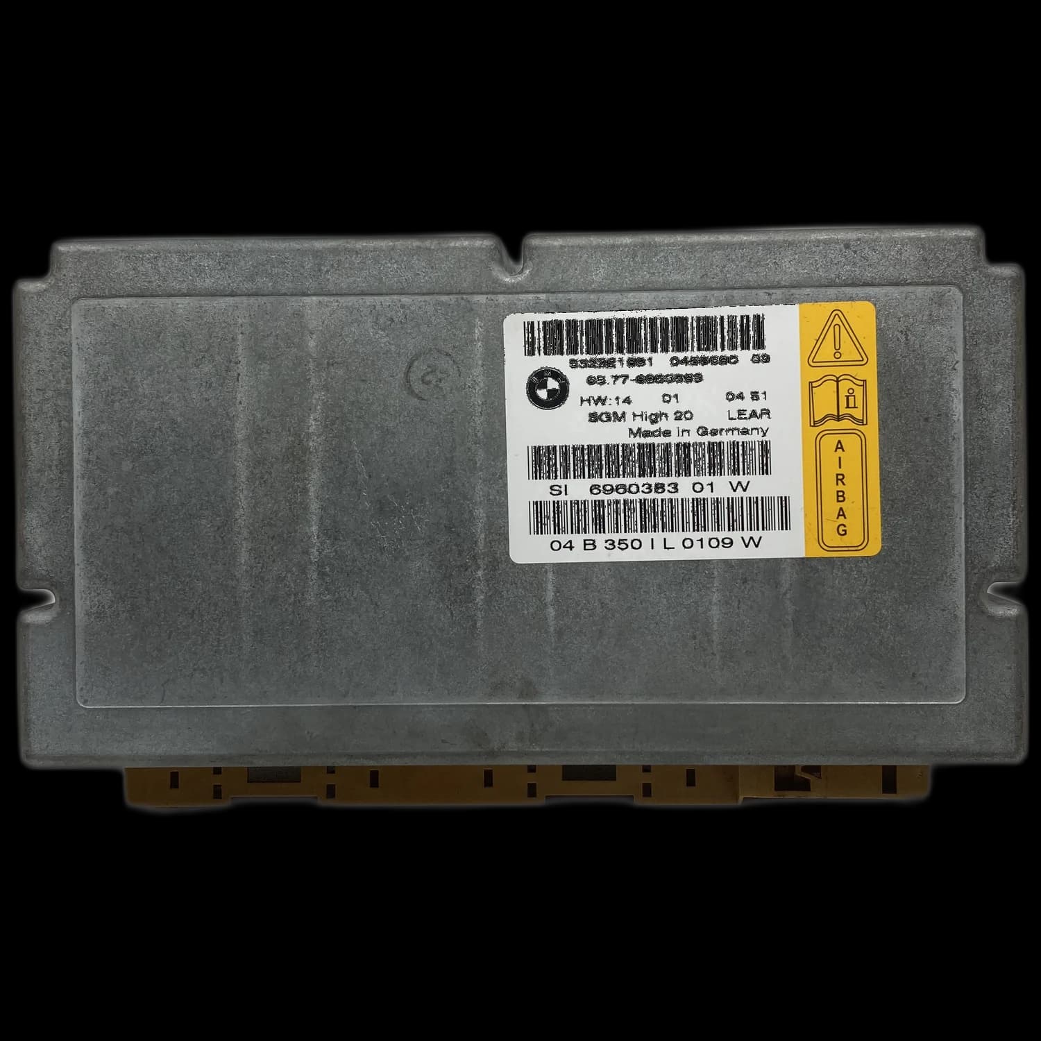 Sterownik poduszek powietrznych 65.77-6960383, Etykieta