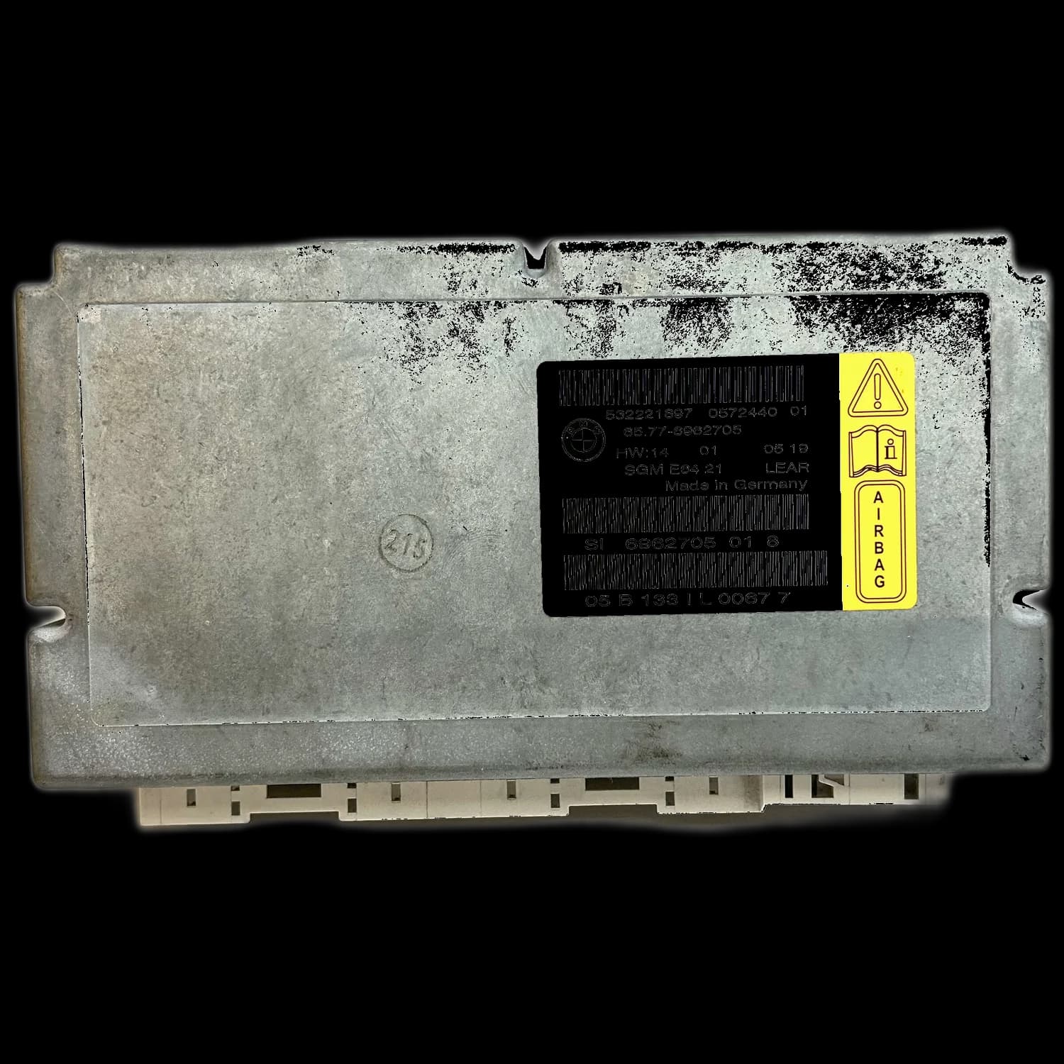 Sterownik poduszek powietrznych 6577-6962705, Etykieta