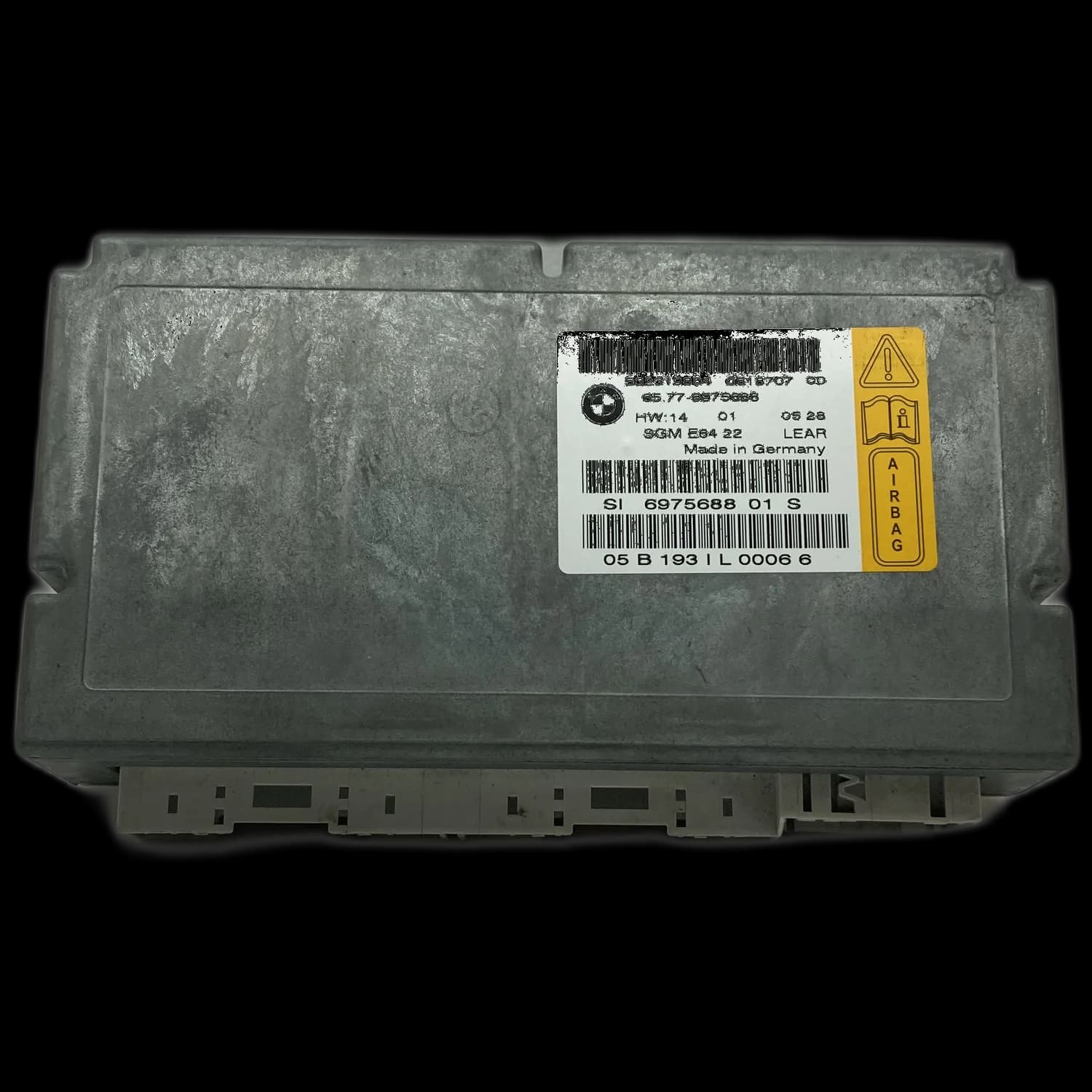 Sterownik poduszek powietrznych 65.77-6975688, Etykieta