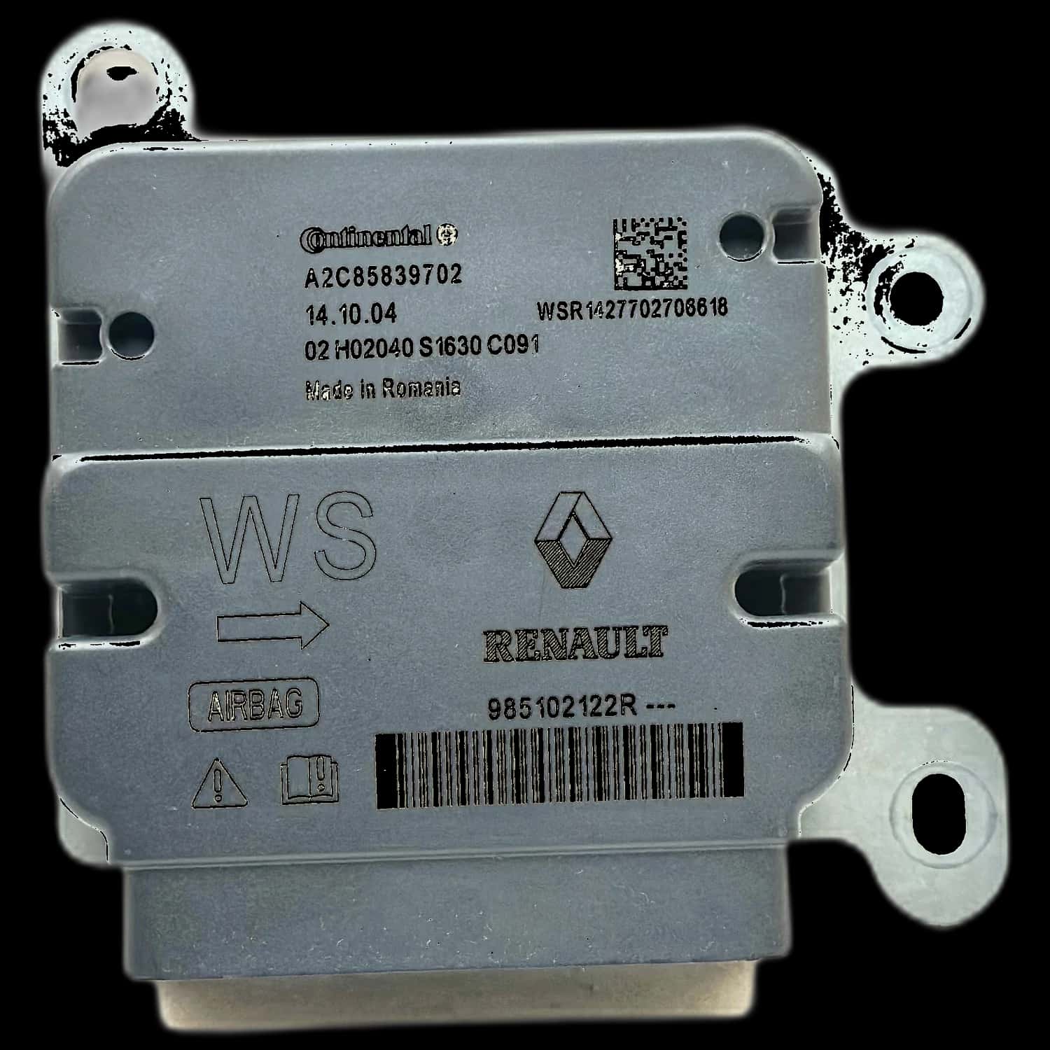Sterownik poduszek powietrznych Dacia Sandero II B8 – naprawa